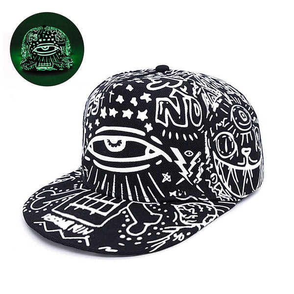 Fashion Graffiti Luminous Cap