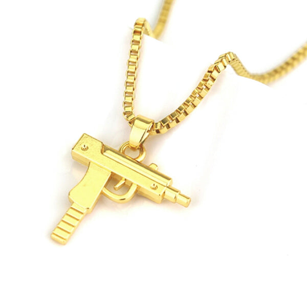 Hip Hop Charm Gun Pendant