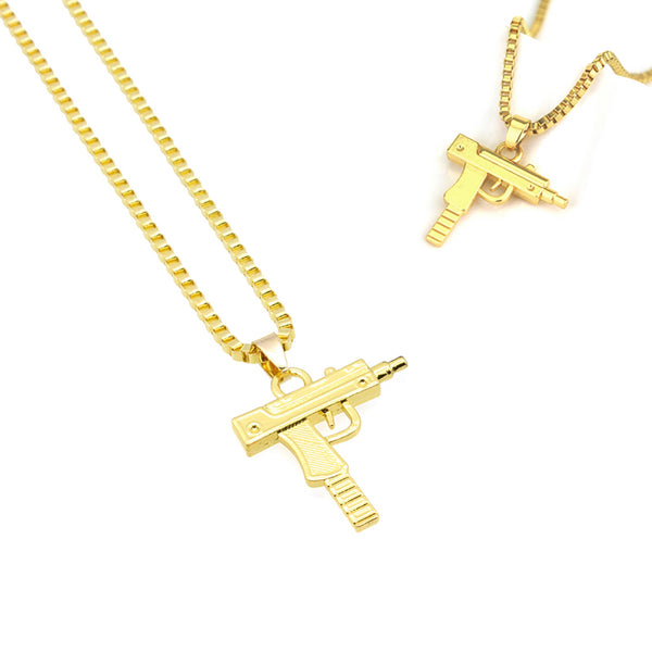 Hip Hop Charm Gun Pendant
