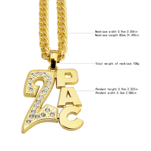 2PAC Hip Hop Pendant