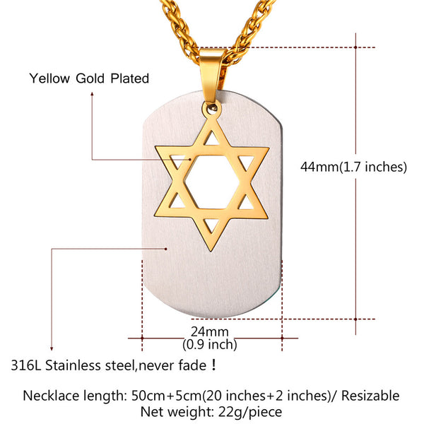 Star of David Pendant